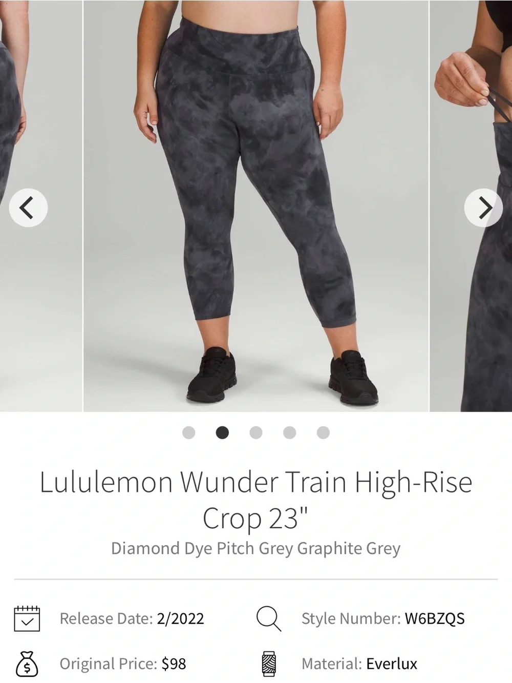 Wunder Train/Align Set (Diamond Dye Pitch Grey Graphite Grey)